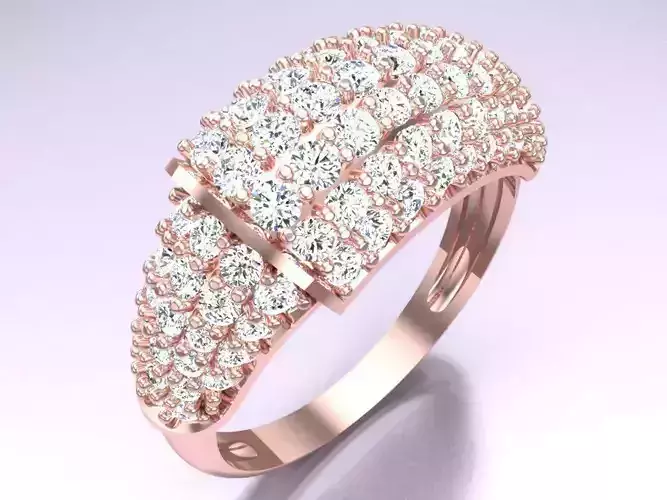 Diamond Ring - Womens Rings - GN264