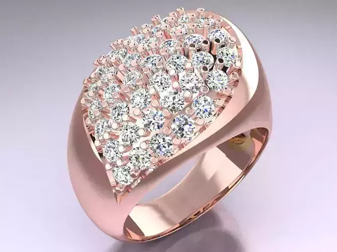 Diamond Ring - Womens Rings - GN284