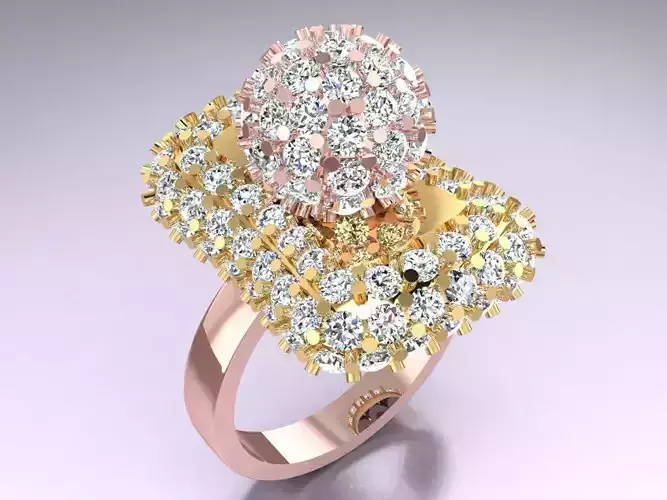 Diamond Ring - Womens Rings - GN286