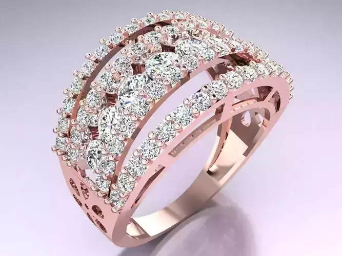 Diamond Ring - Womens Rings - GN296