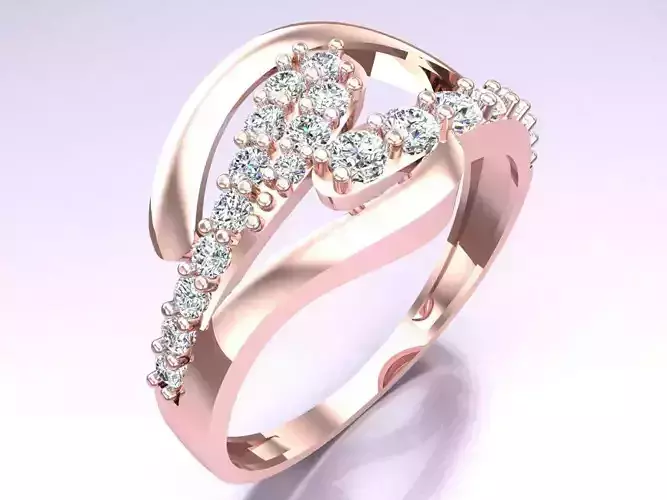 Diamond Ring - Womens Rings - GN297