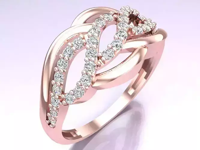 Diamond Ring - Womens Rings - GN203