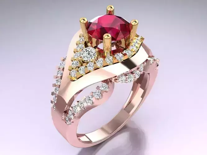 Diamond Ring - Womens Rings - GN204