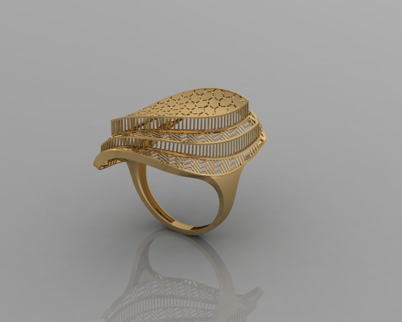 TURTORIAL RING 3D print model_6