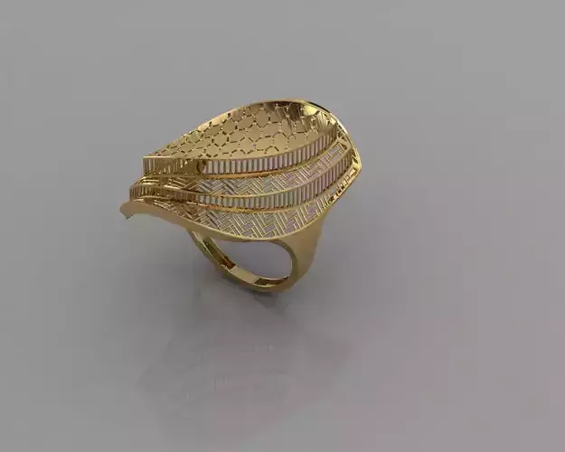 TURTORIAL RING 3D print model