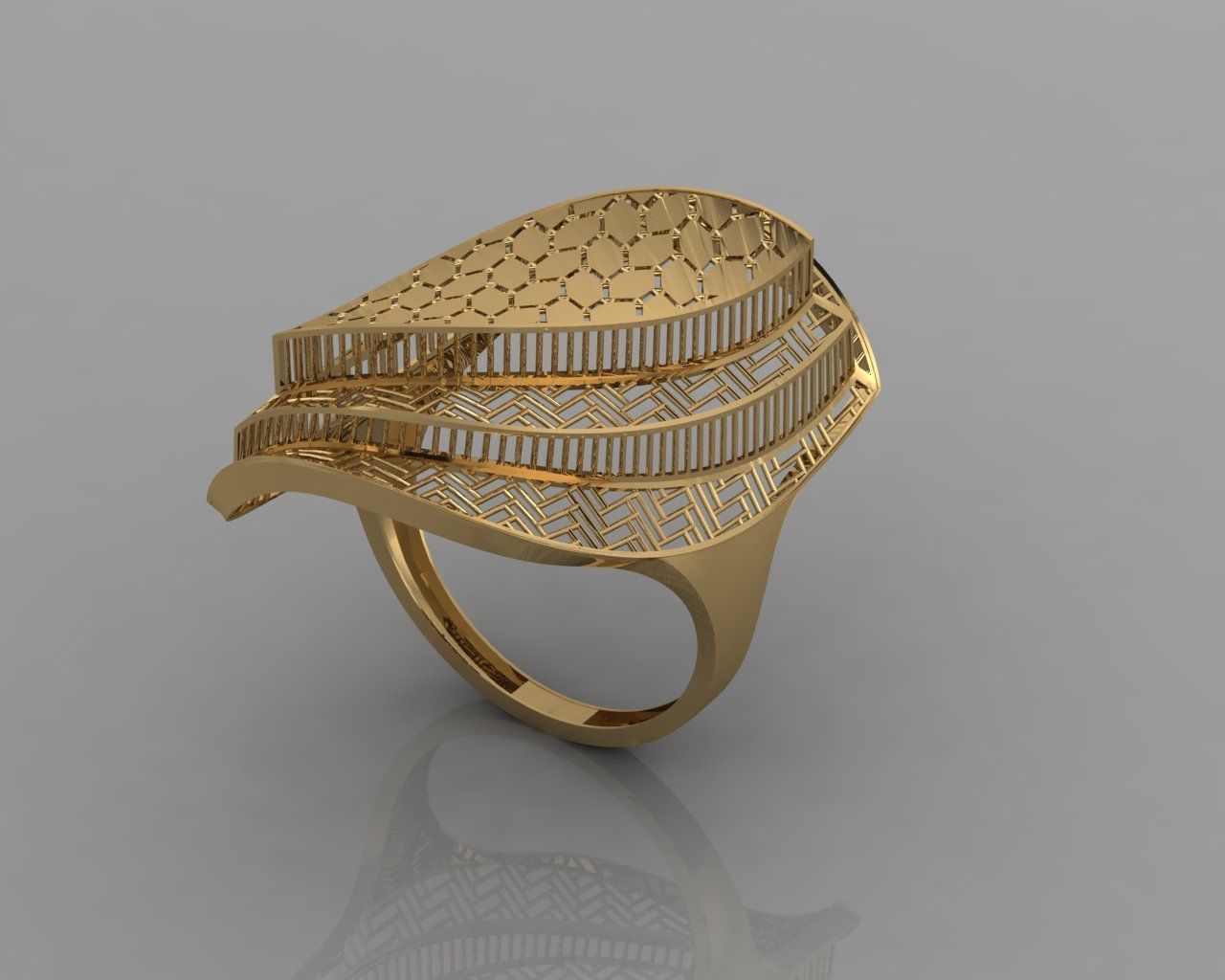 TURTORIAL RING 3D print model_13