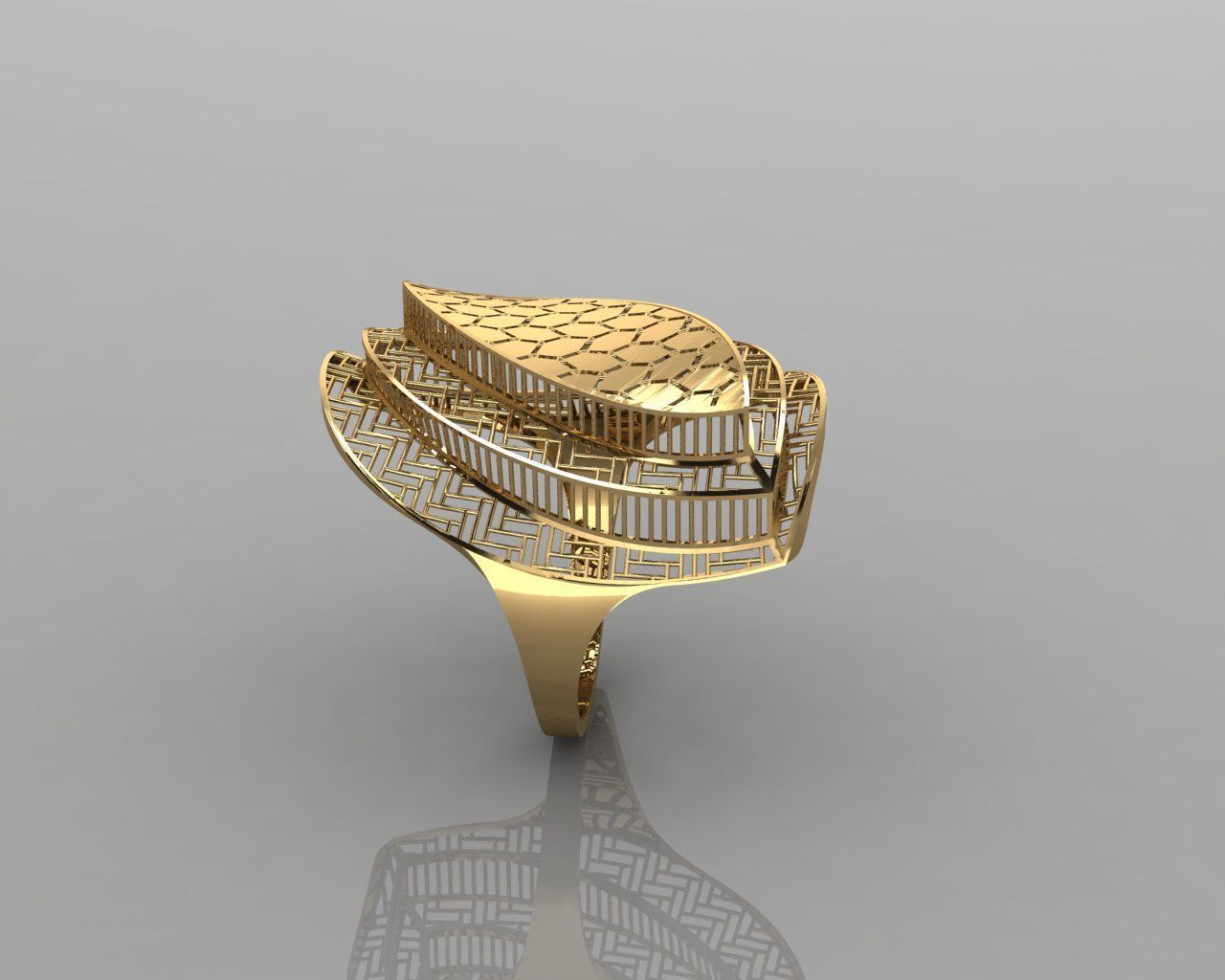 TURTORIAL RING 3D print model_1