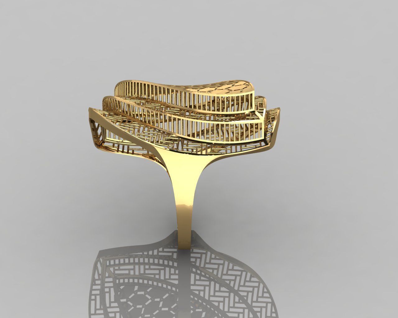 TURTORIAL RING 3D print model_2