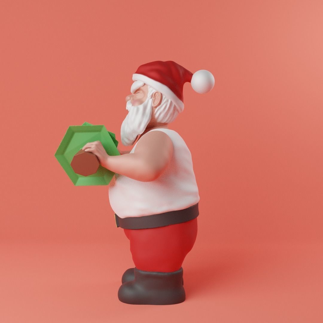 THE ANGRY SANTA CLAUS 3D print model_5