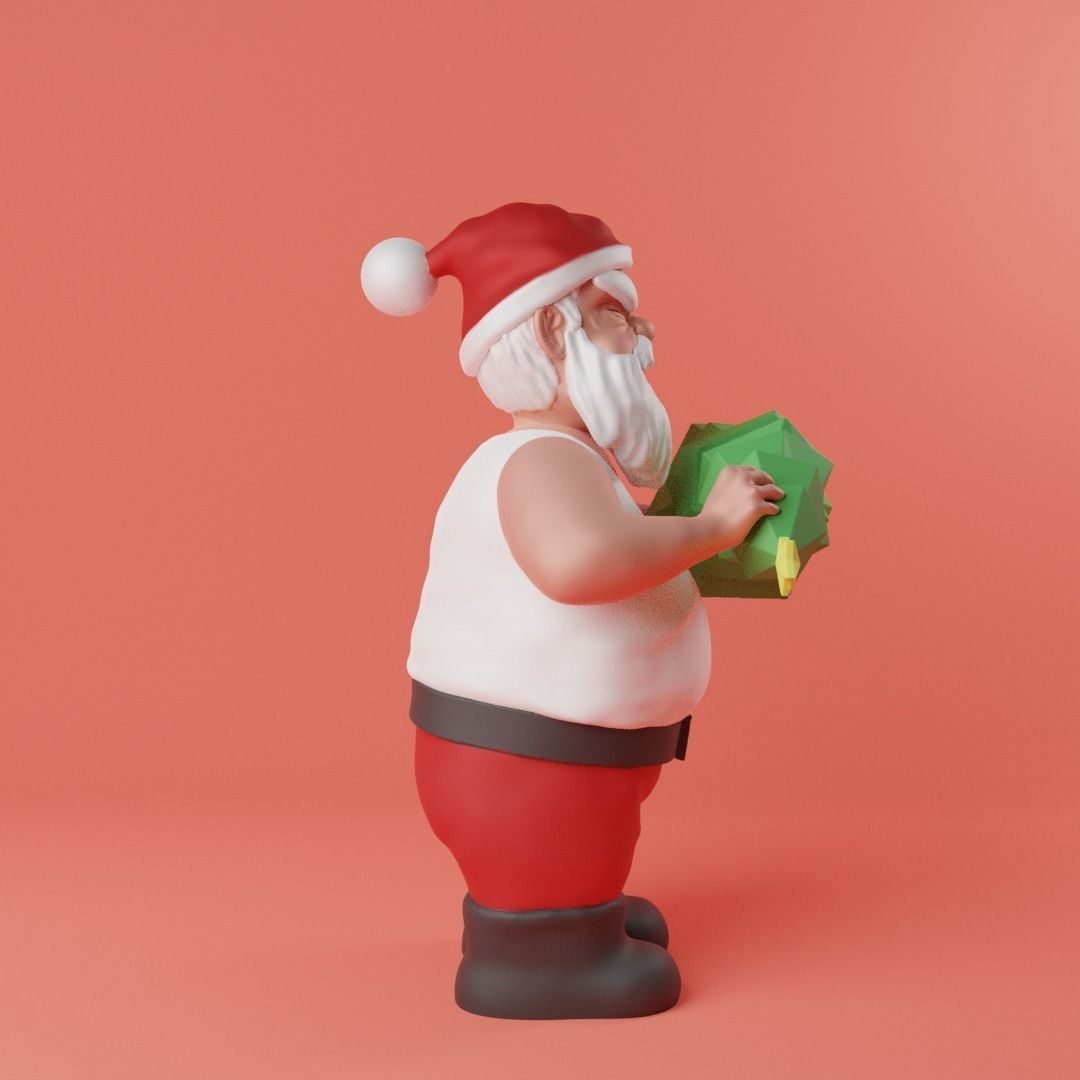 THE ANGRY SANTA CLAUS 3D print model_6