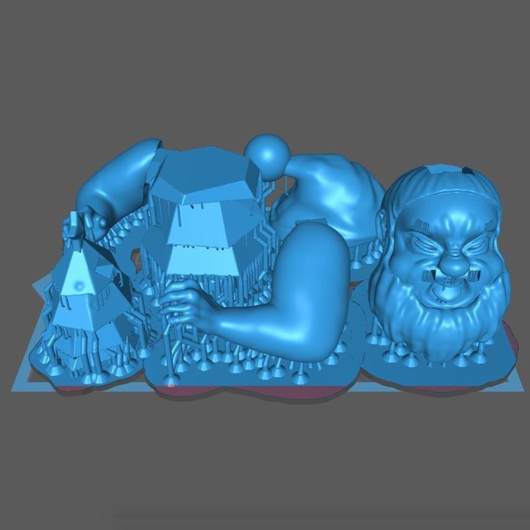 THE ANGRY SANTA CLAUS 3D print model_11