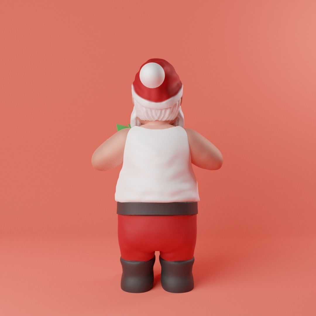 THE ANGRY SANTA CLAUS 3D print model_4