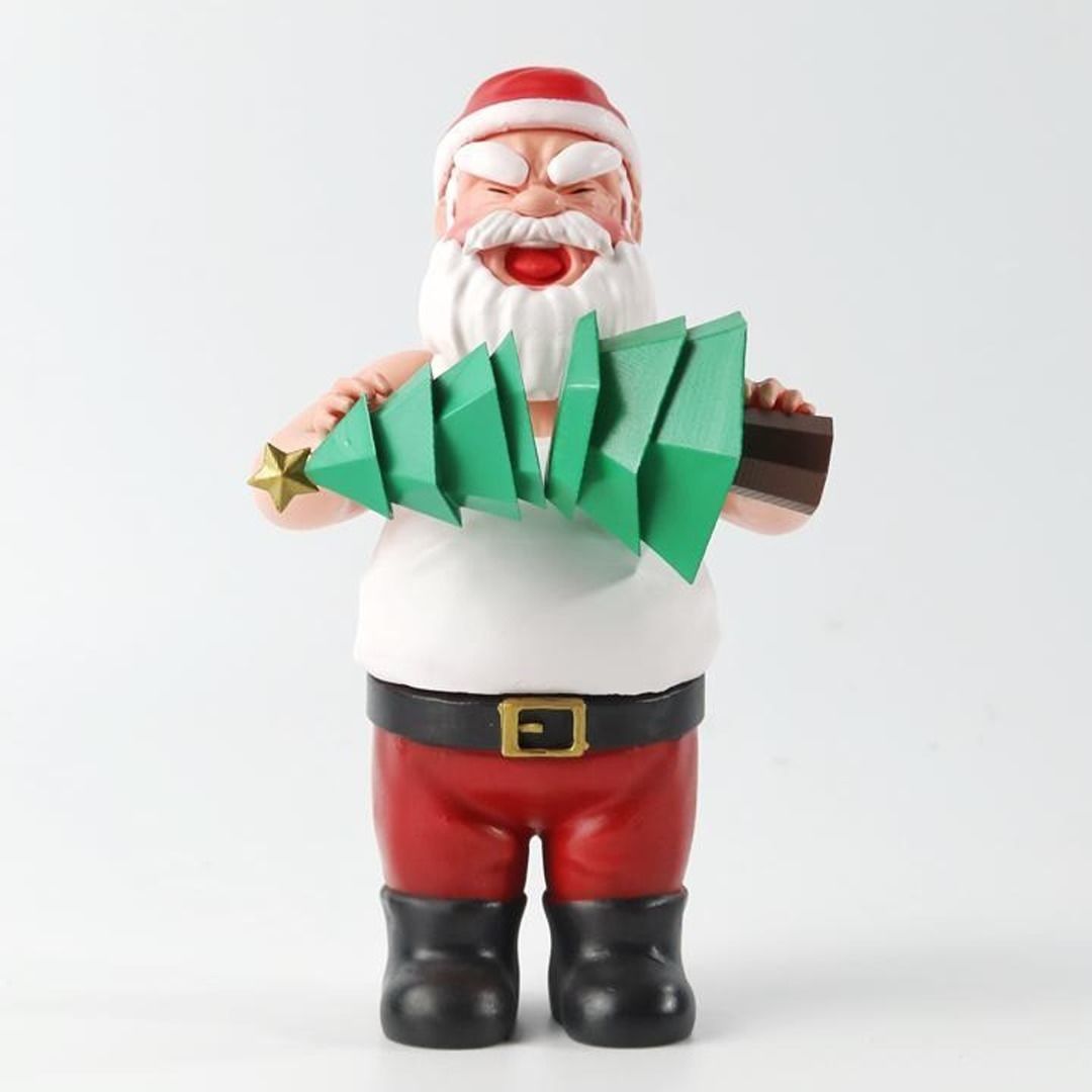 THE ANGRY SANTA CLAUS 3D print model_2