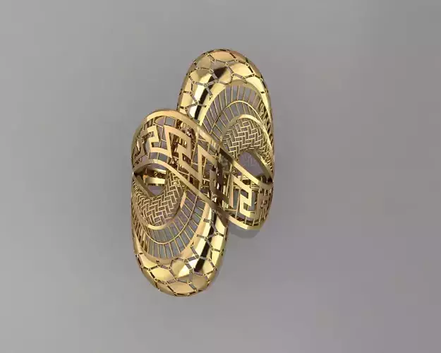 TORTURIL RING 3D print model
