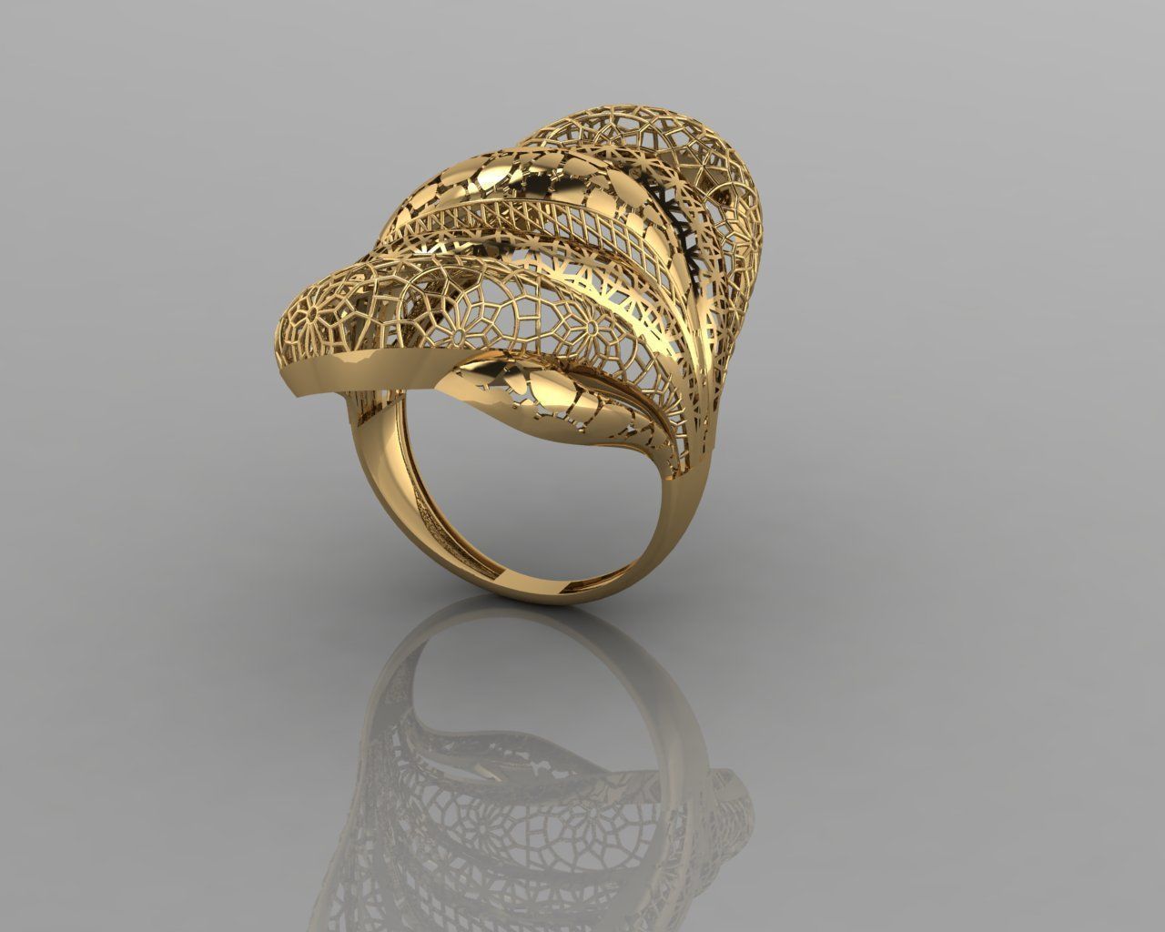 TORTURIAL RING 3D print model_3