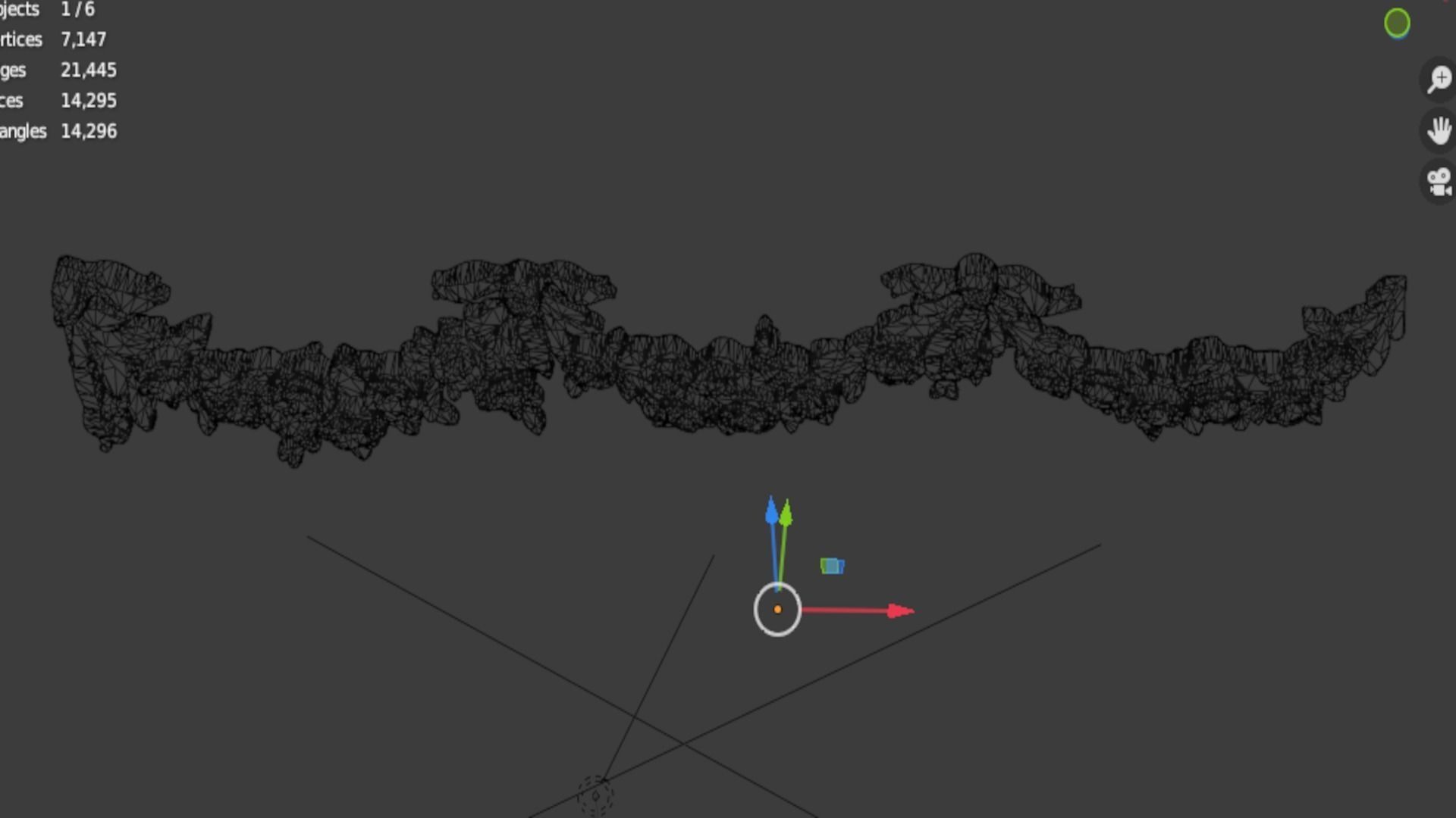 Classic carved decor ornament 406 3D model_5