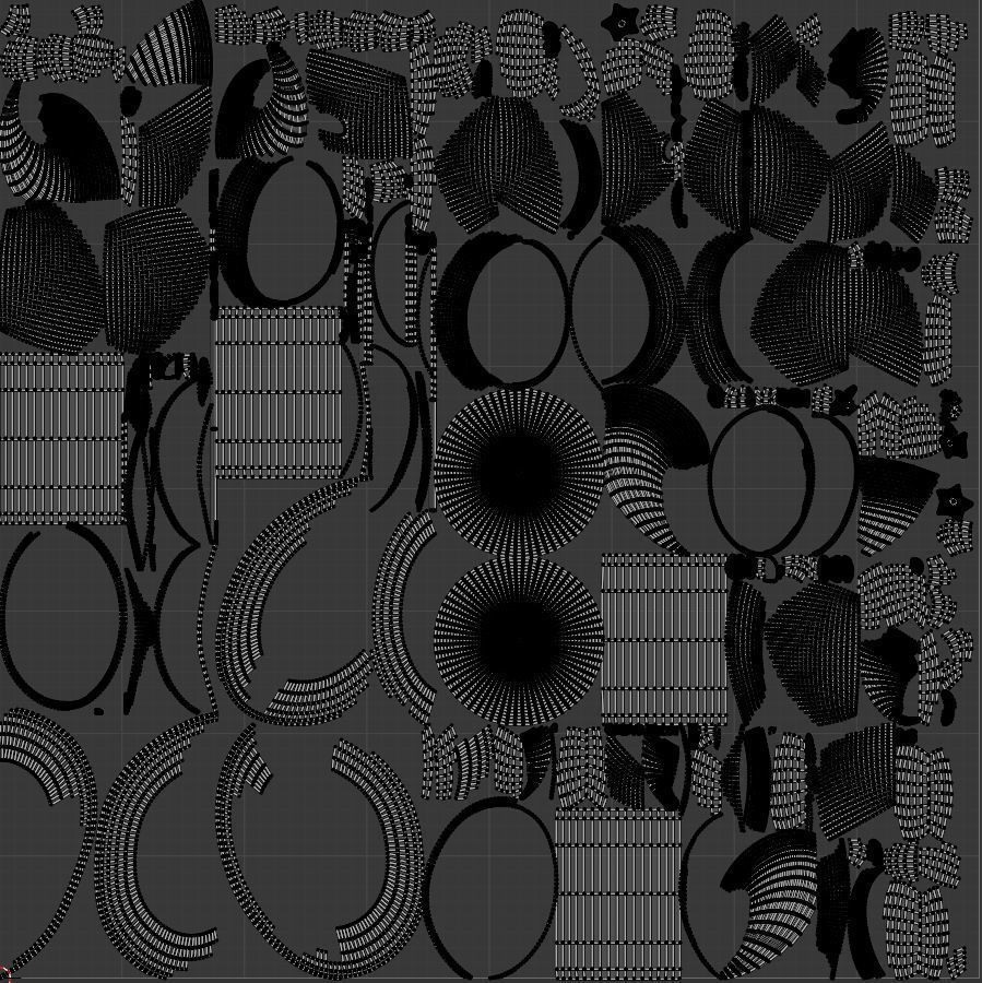 Kirby holidays sat 3D model for 3D print 3D print model_43