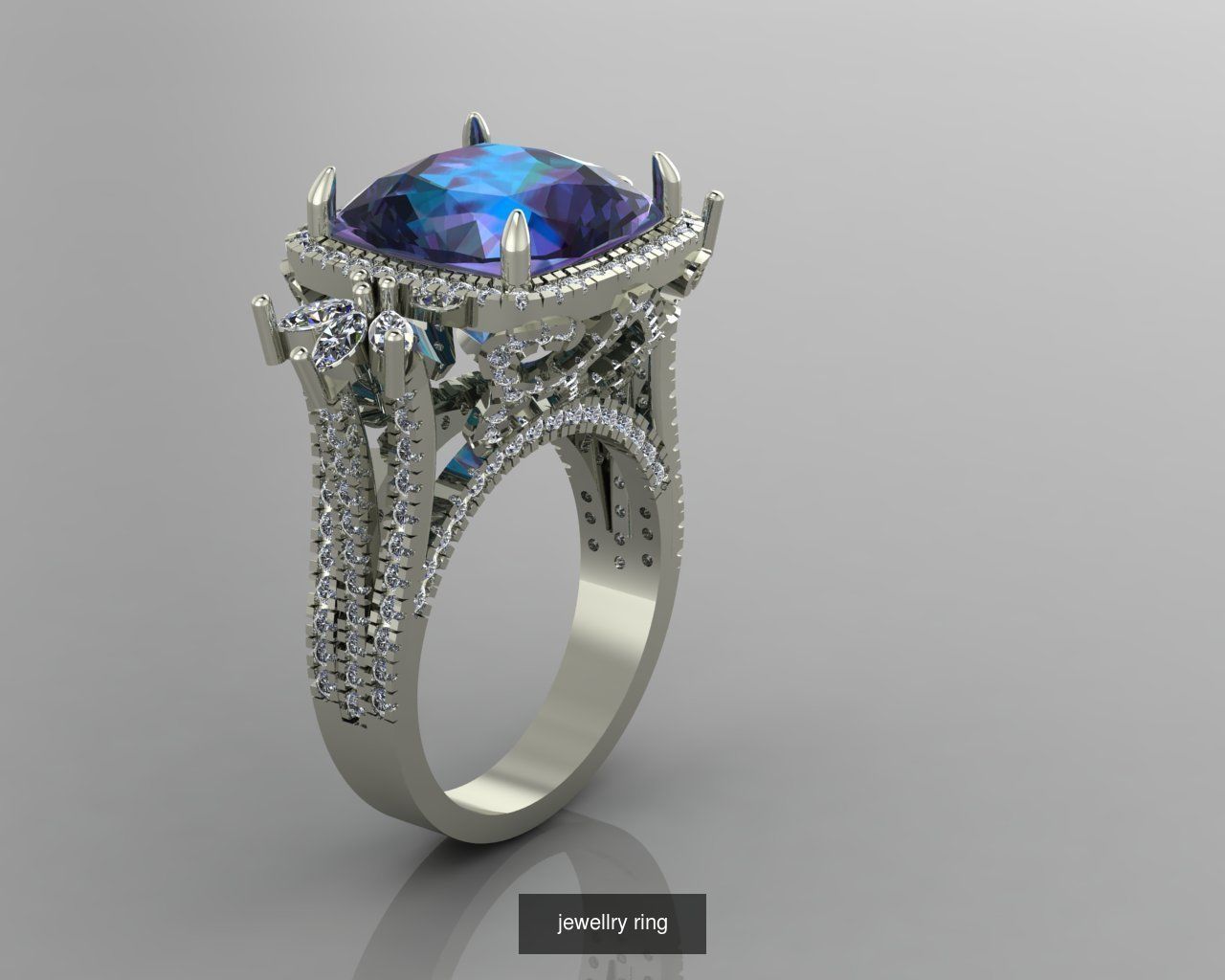 JEVEL RING 3D Model Collection_7