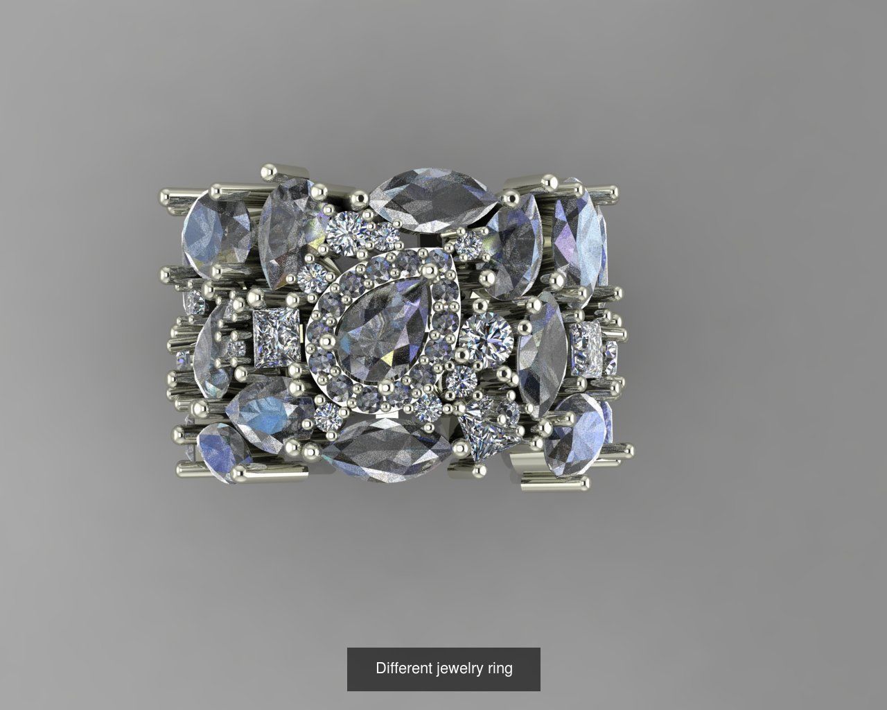 JEVEL RING 3D Model Collection_1