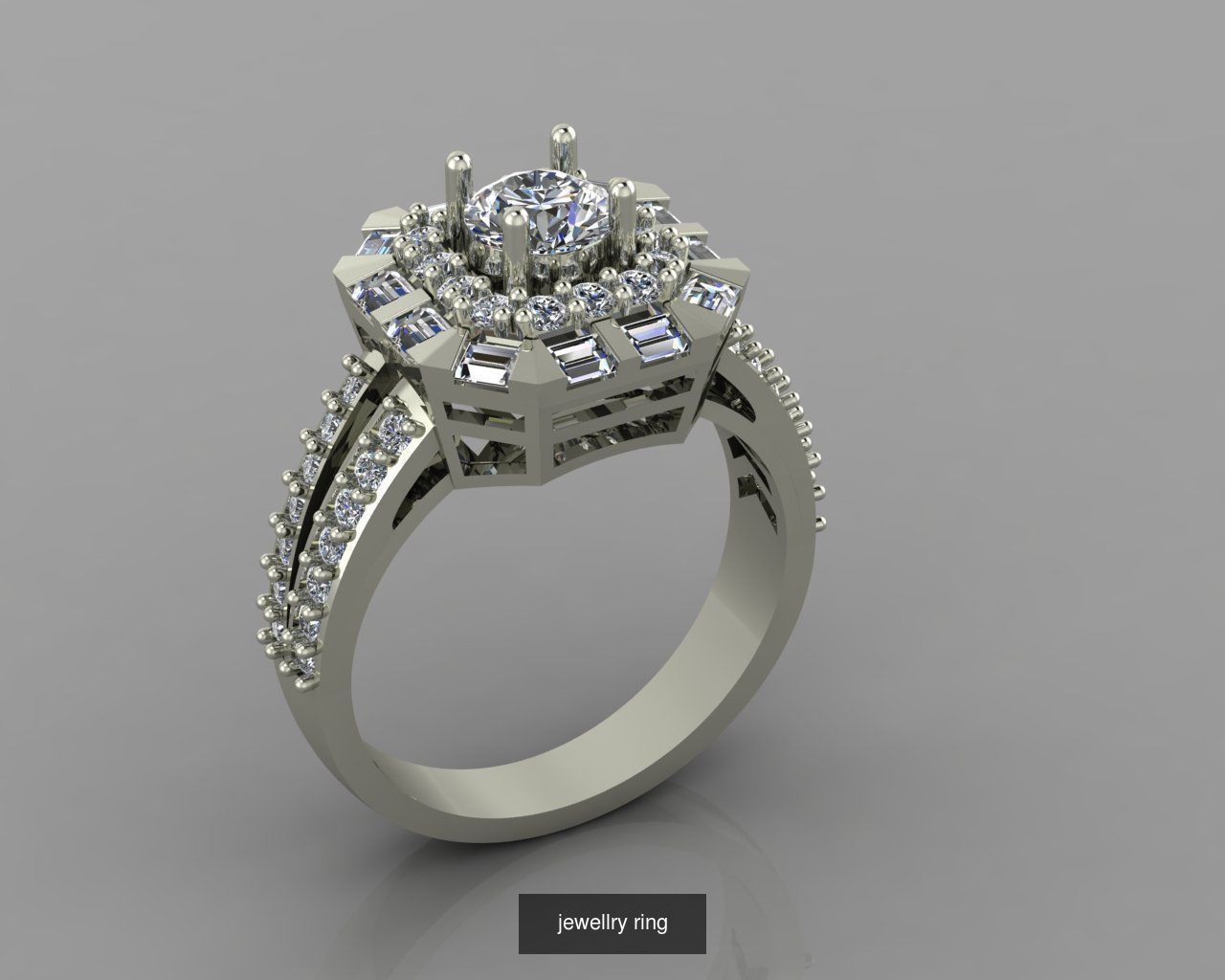 JEVEL RING 3D Model Collection_3