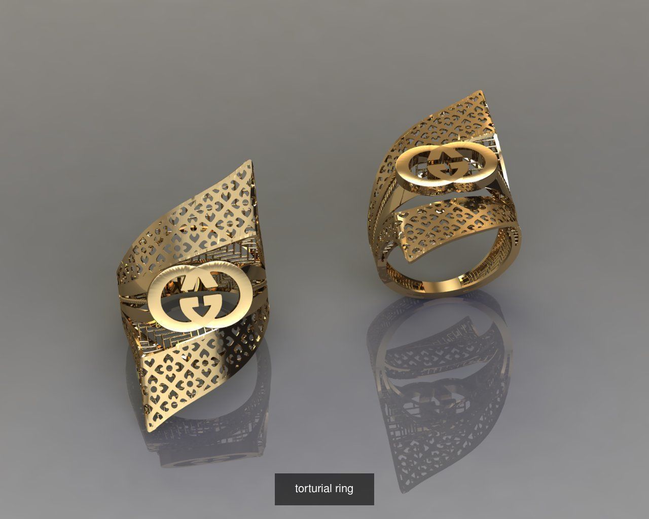 TORTURIAL RING 3D Model Collection_2