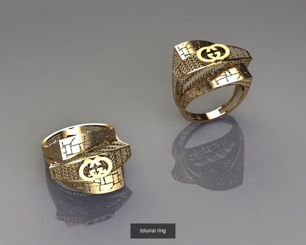 TORTURIAL RING 3D Model Collection_3