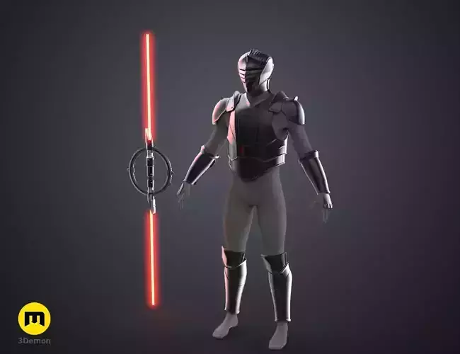 Marrok Inquisitor Cosplay Set - Ahsoka 3D print model