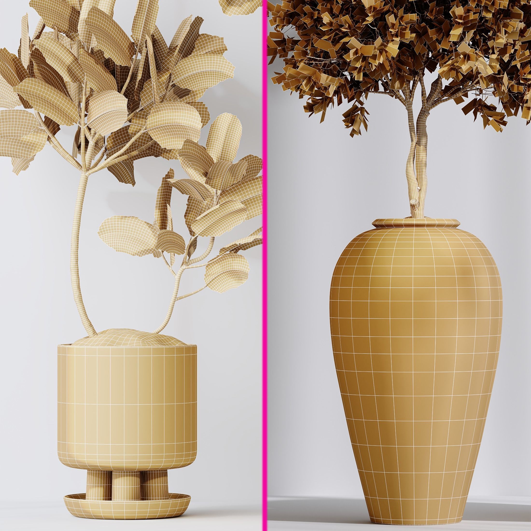Elastica Abidjan Melany and  Mission Olive Tree Vase 18 3D model_6