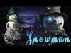 Snowman Low-poly 3D model_1