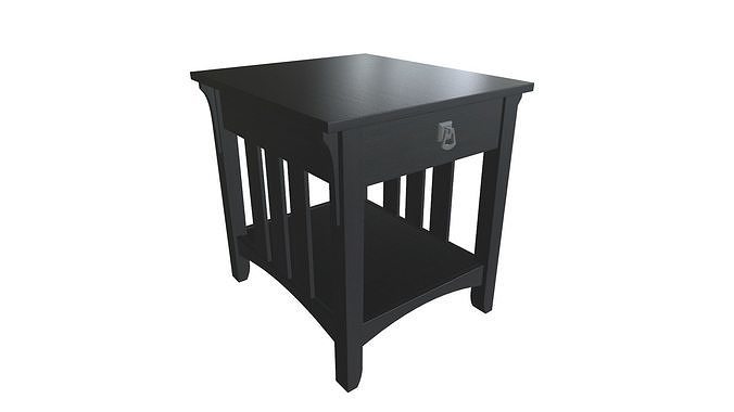 Corner Table 3D model