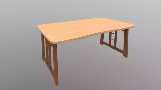 Desk 3D Model