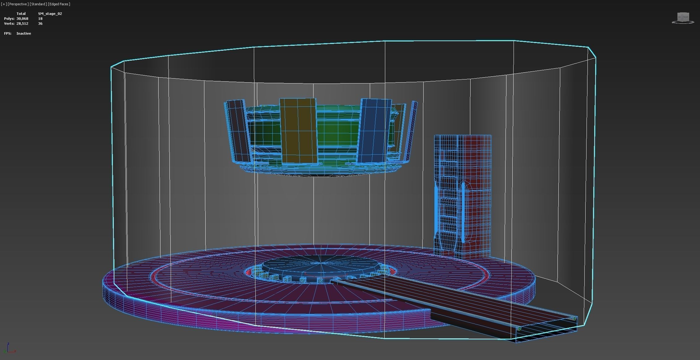 UE5 Virtual Studio Low-poly 3D model_1