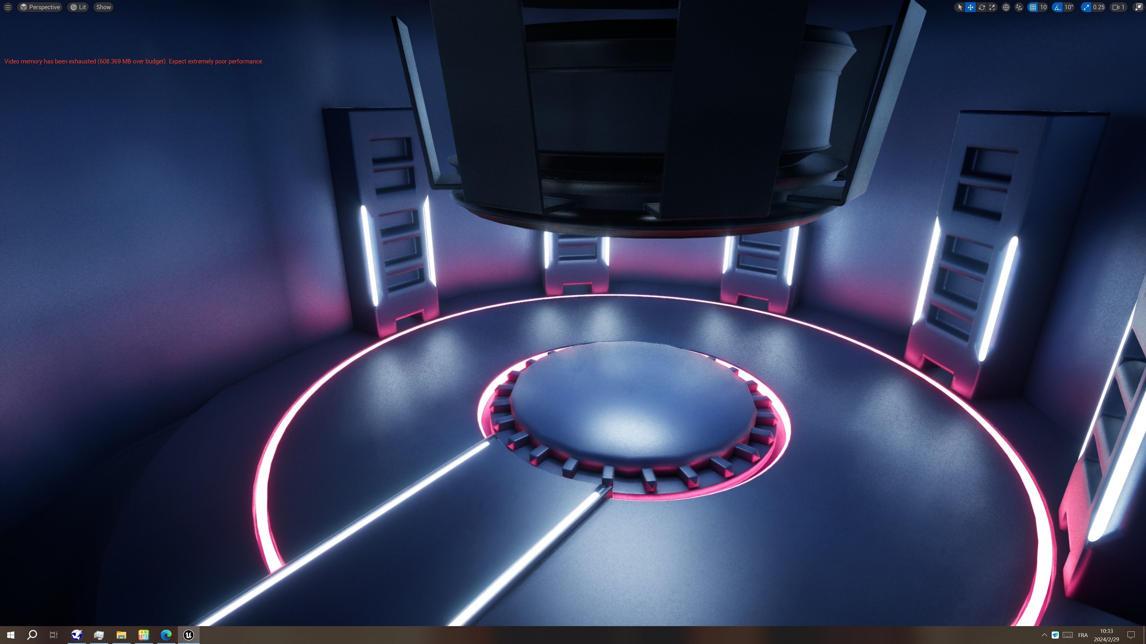 UE5 Virtual Studio Low-poly 3D model_3
