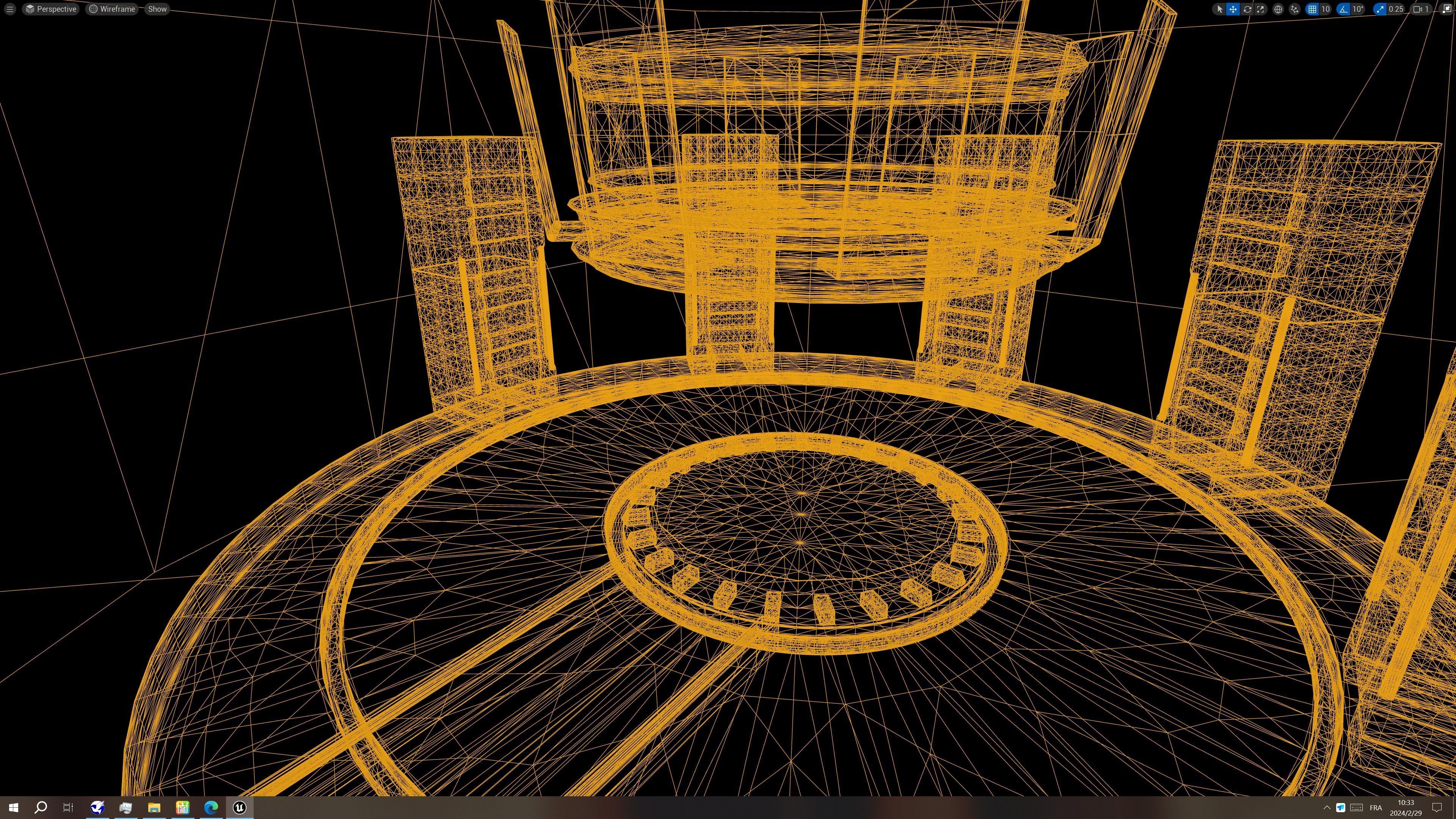 UE5 Virtual Studio Low-poly 3D model_6