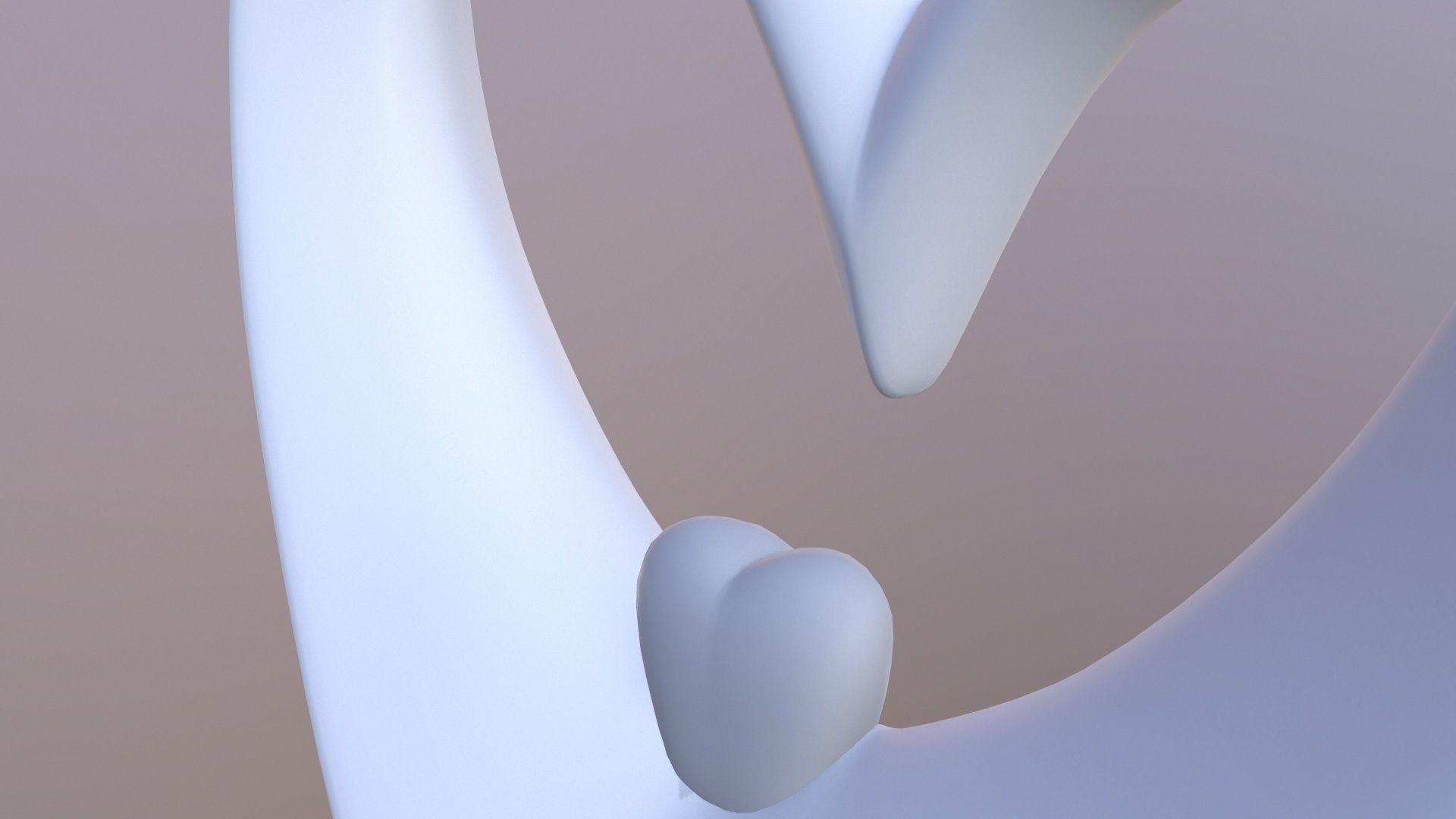 Heart for Decoration 3D model_5