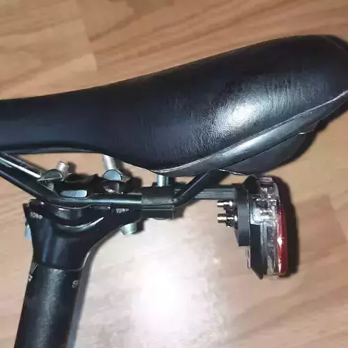 Bike Saddle Brake Lamp Mount 3D print model