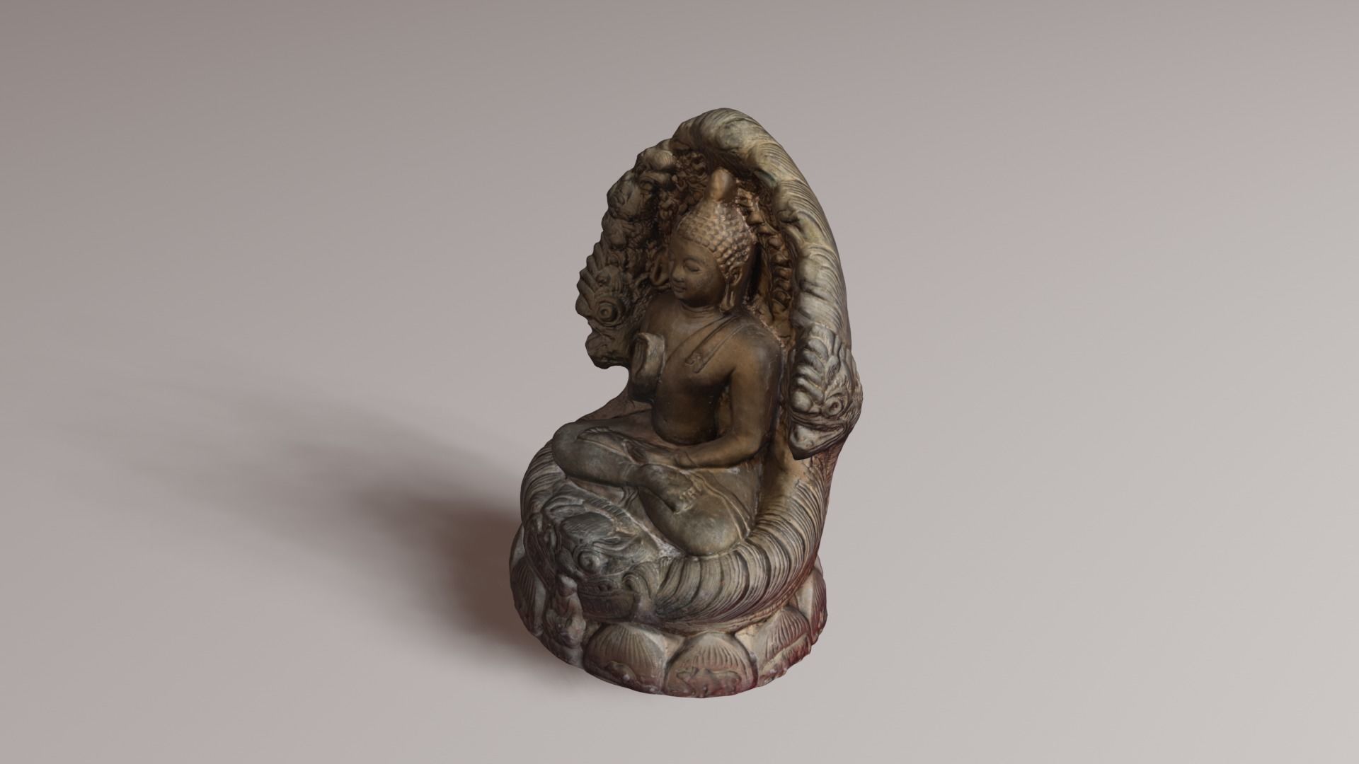 Buddha 30 3D print model_12