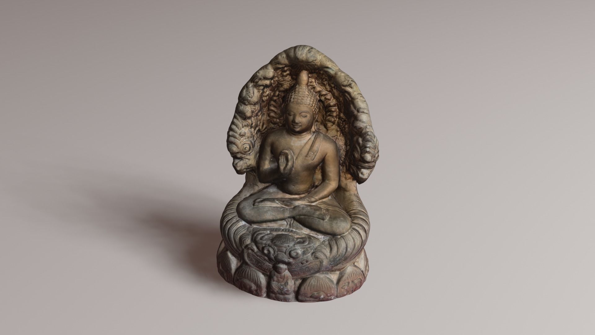 Buddha 30 3D print model_14
