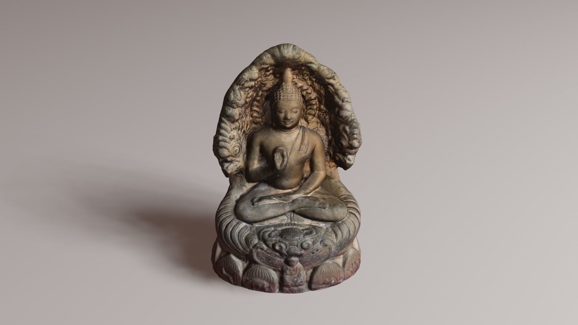 Buddha 30 3D print model_15