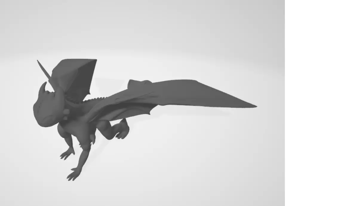 dragon 3D print model
