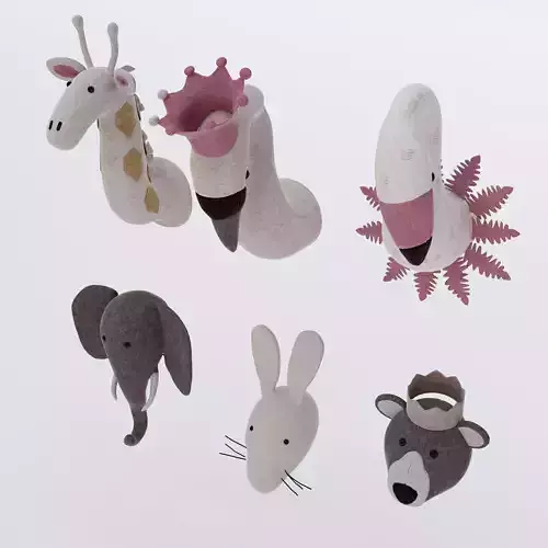 Fluffy Wall Toys
