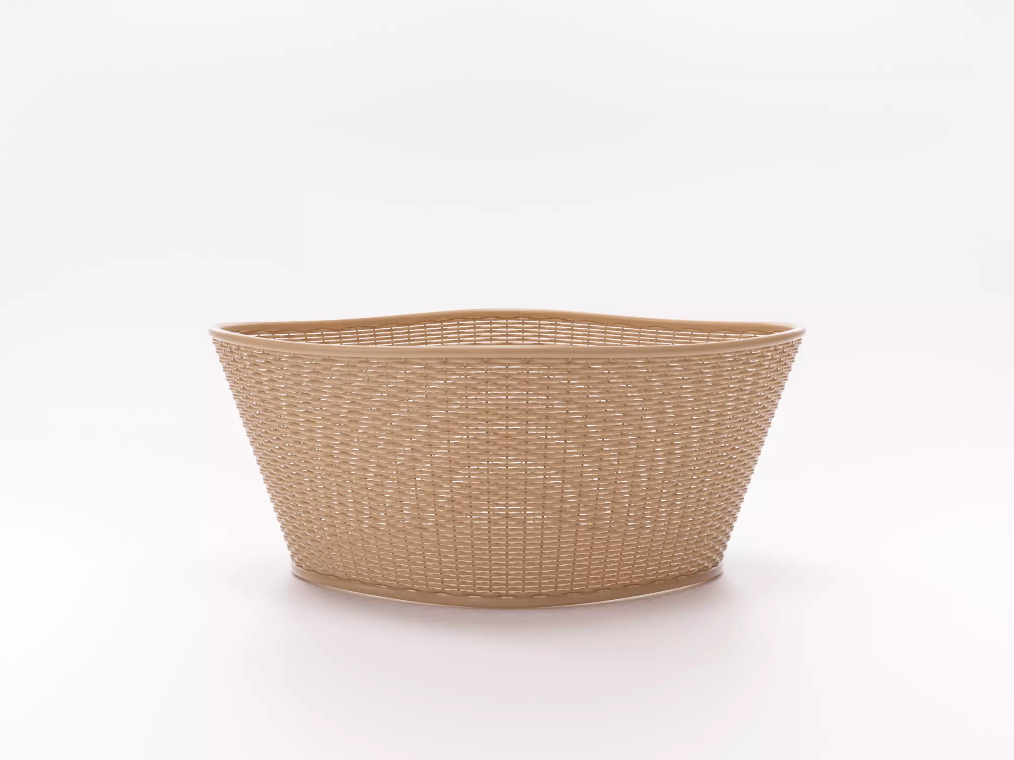 Bamboo Woven Basket set 3D model_11