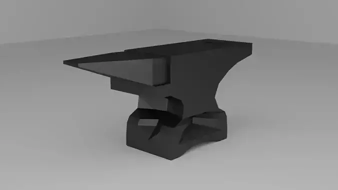 Low-poly Anvil