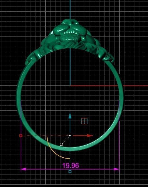 LION MAN RING 3D print model_5