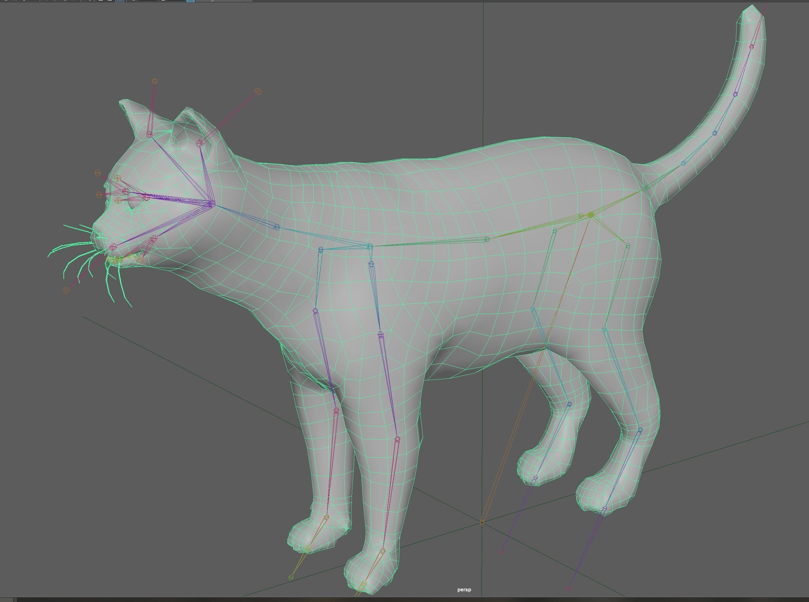 Orange Cat 3D model_19