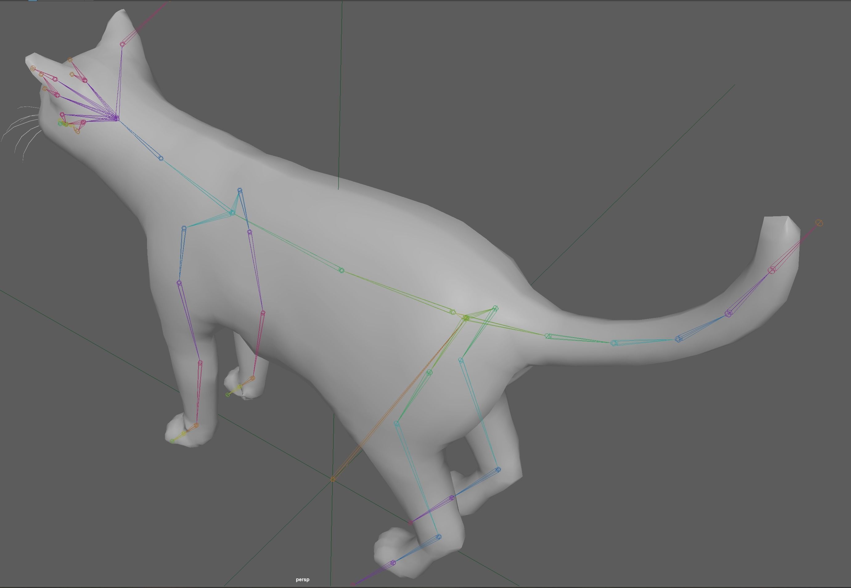 Orange Cat 3D model_15