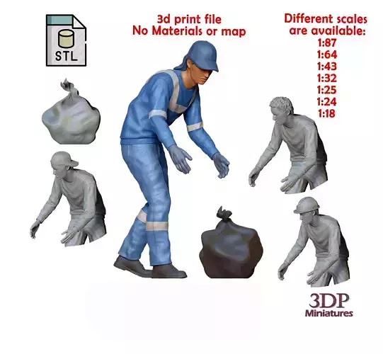 N2 Sweepers collecting garbage