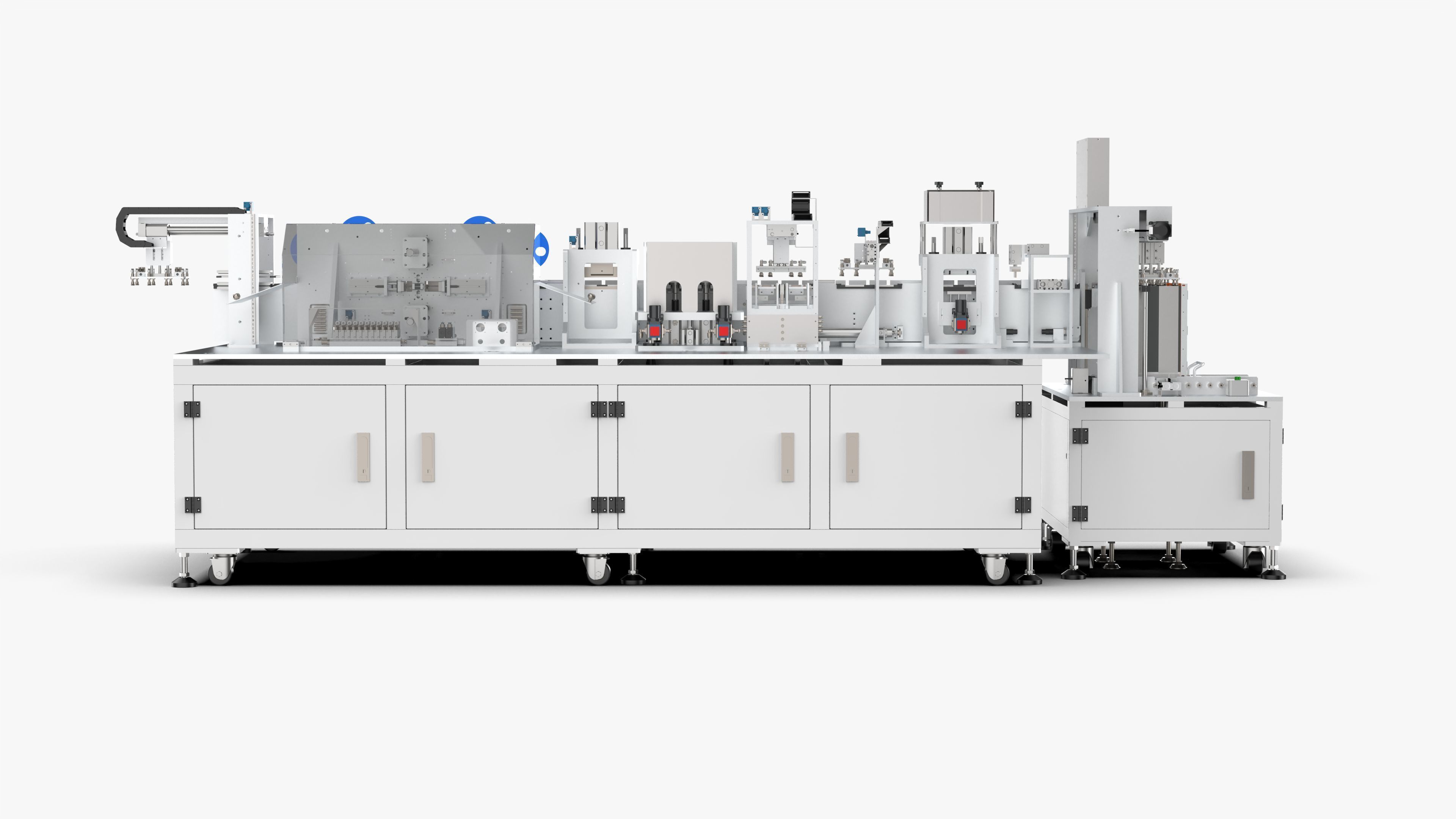 Automatic Soft Pack Battery Welding Line 3D model_11