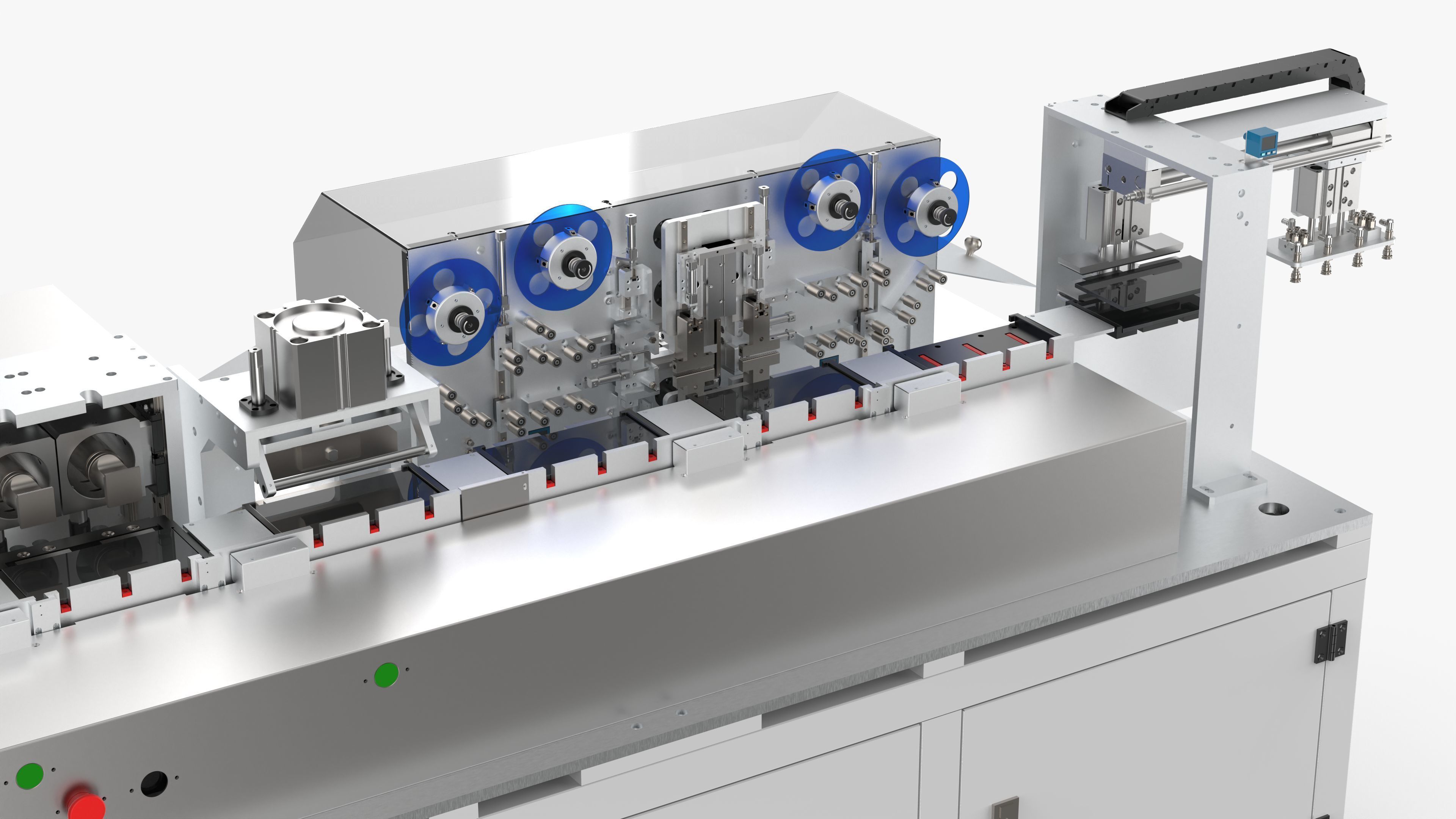 Automatic Soft Pack Battery Welding Line 3D model_18