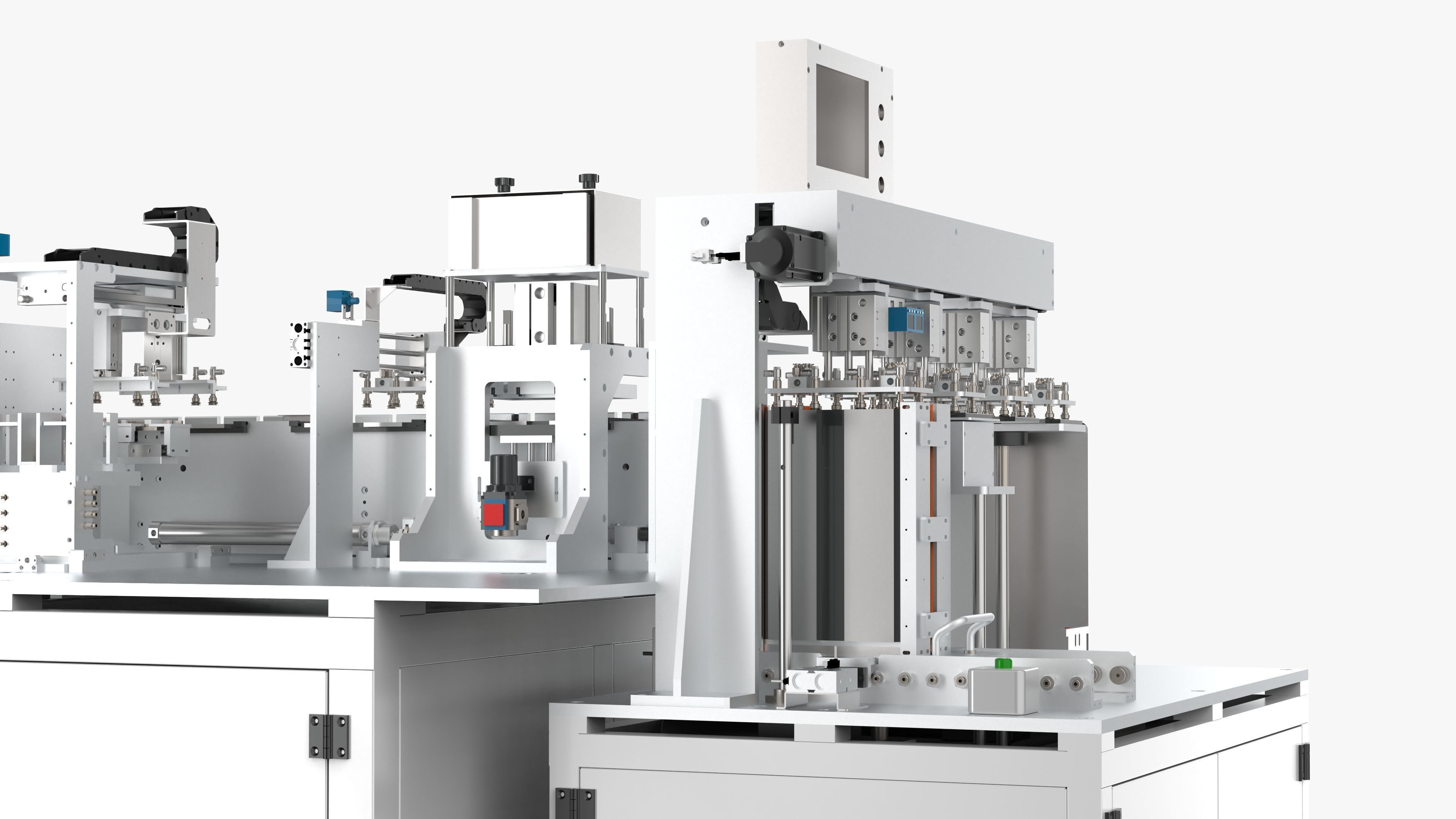 Automatic Soft Pack Battery Welding Line 3D model_22